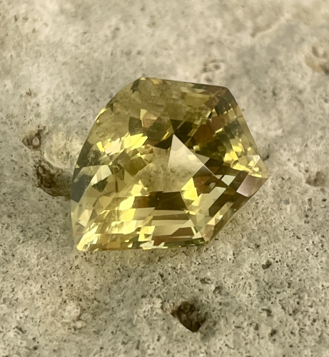 Lemon-Citrin fancy Cut